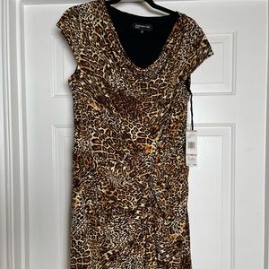 Jones New York Leopard Print Dress